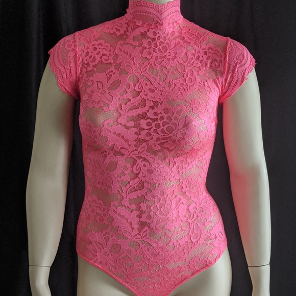 Yemyemi Tops - Nothing like me pink body suit
